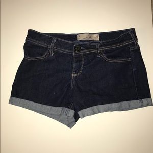 Hollister Midi Jean Shorts